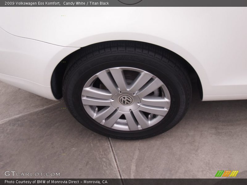 Candy White / Titan Black 2009 Volkswagen Eos Komfort