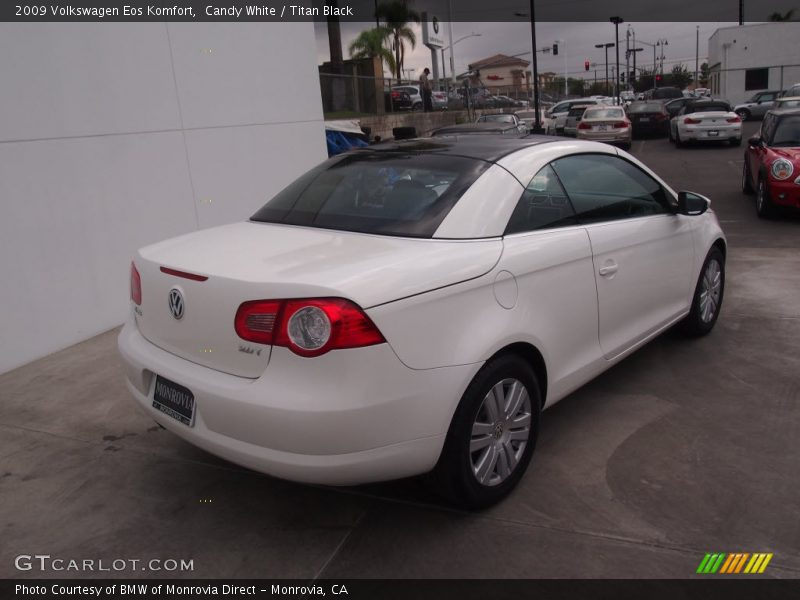 Candy White / Titan Black 2009 Volkswagen Eos Komfort