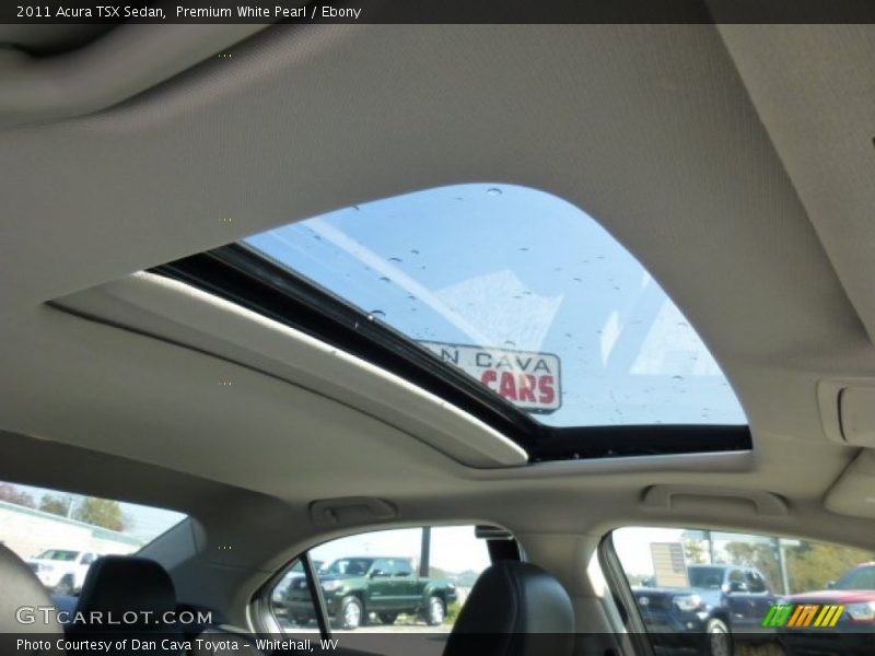 Premium White Pearl / Ebony 2011 Acura TSX Sedan