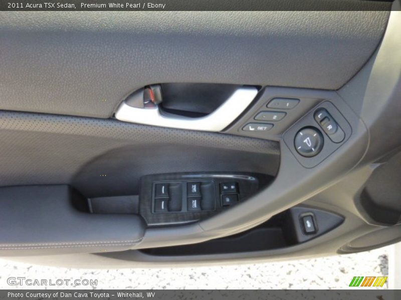 Premium White Pearl / Ebony 2011 Acura TSX Sedan