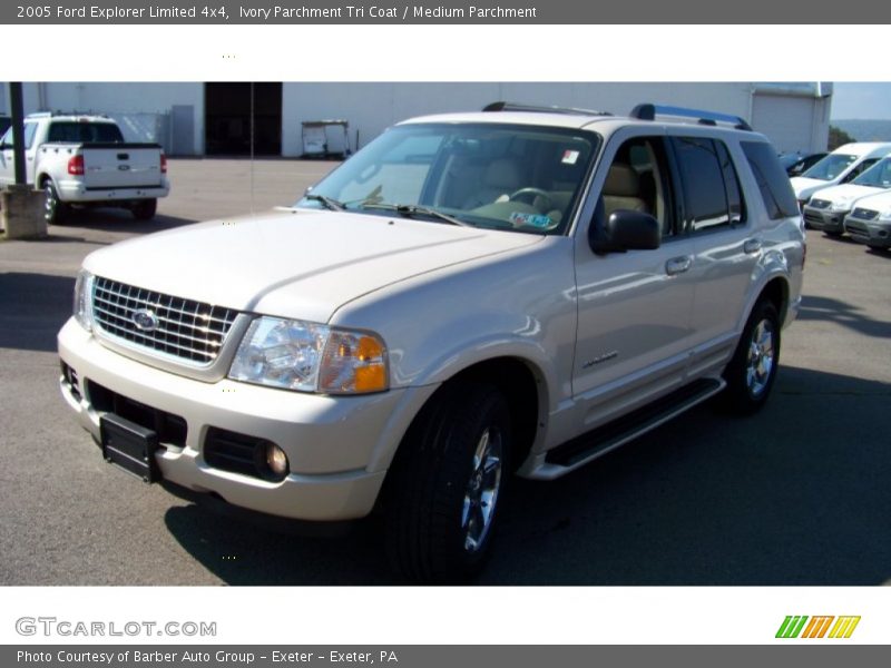 Ivory Parchment Tri Coat / Medium Parchment 2005 Ford Explorer Limited 4x4