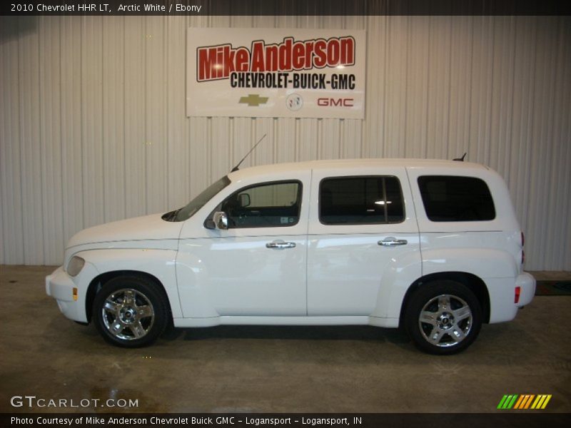 Arctic White / Ebony 2010 Chevrolet HHR LT