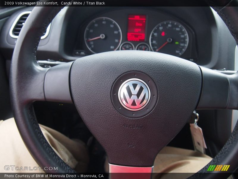 Candy White / Titan Black 2009 Volkswagen Eos Komfort