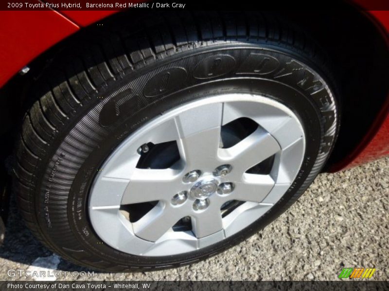 Barcelona Red Metallic / Dark Gray 2009 Toyota Prius Hybrid