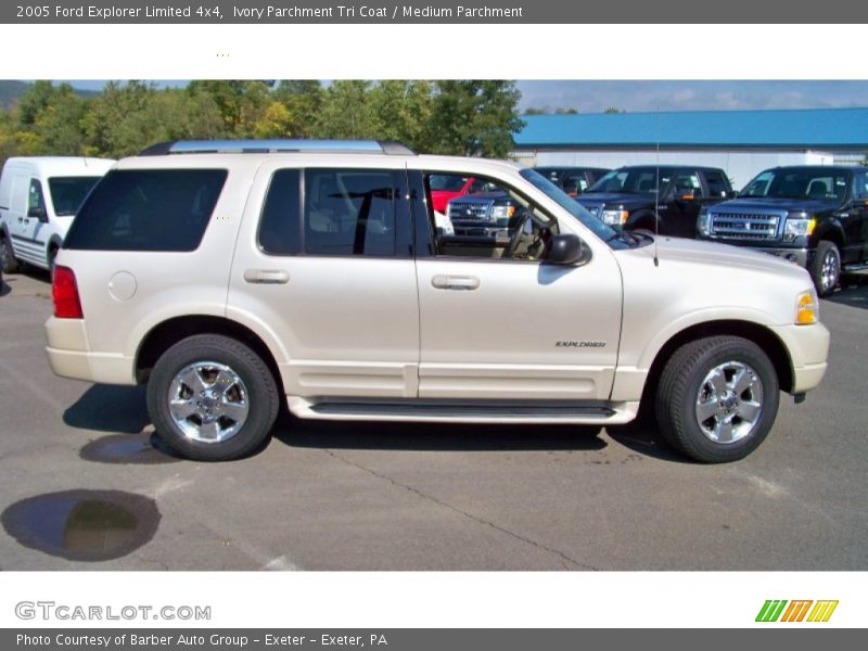  2005 Explorer Limited 4x4 Ivory Parchment Tri Coat