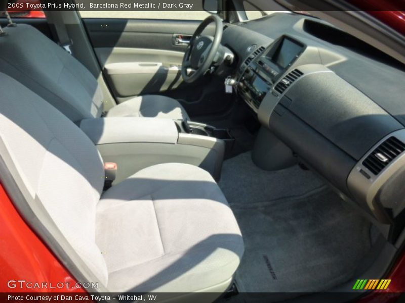 Barcelona Red Metallic / Dark Gray 2009 Toyota Prius Hybrid