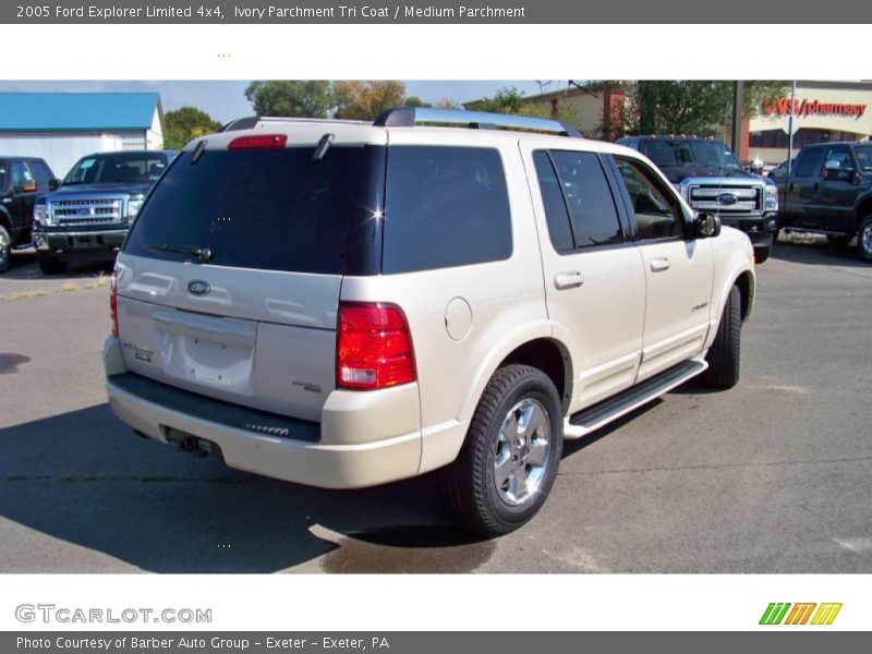 Ivory Parchment Tri Coat / Medium Parchment 2005 Ford Explorer Limited 4x4