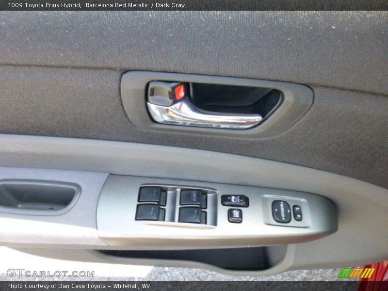 Barcelona Red Metallic / Dark Gray 2009 Toyota Prius Hybrid