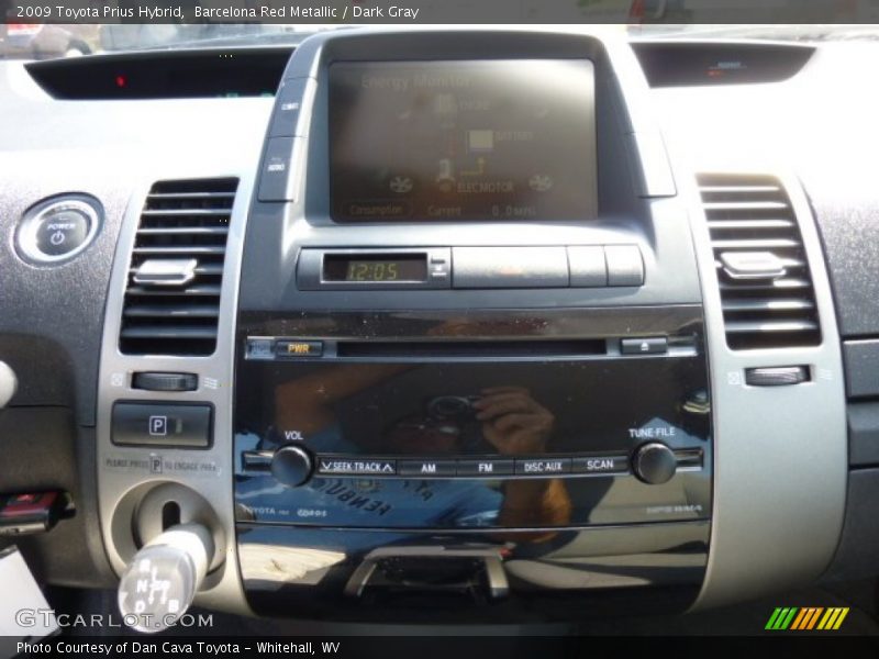 Barcelona Red Metallic / Dark Gray 2009 Toyota Prius Hybrid