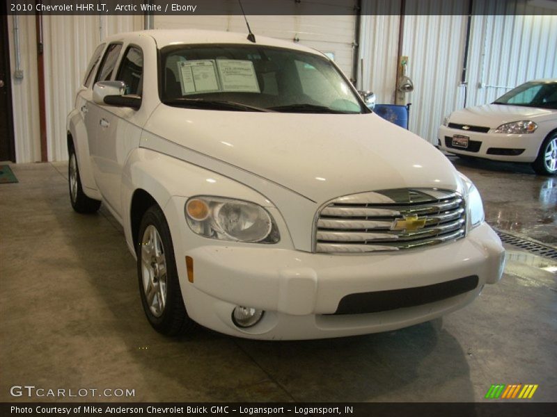Arctic White / Ebony 2010 Chevrolet HHR LT