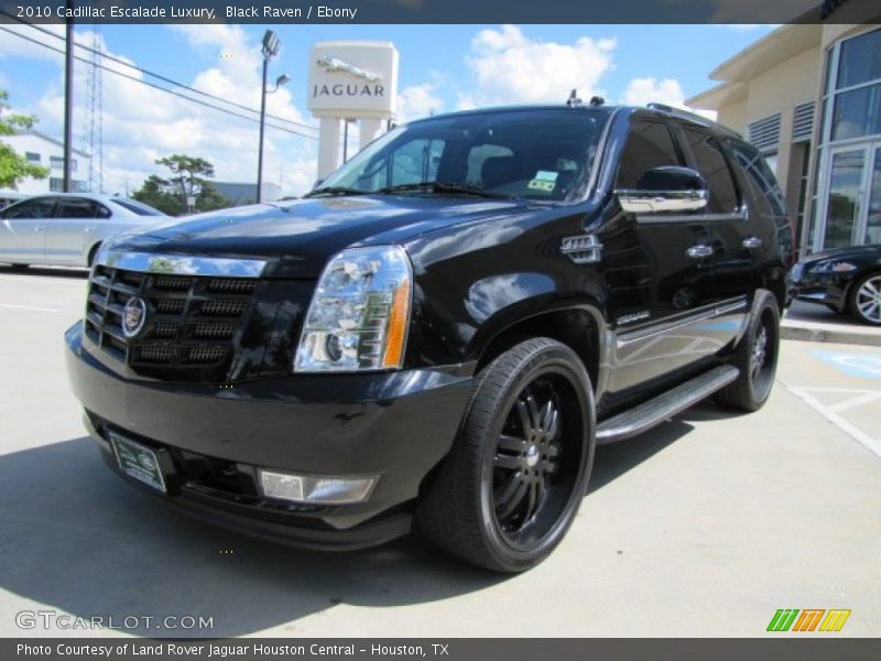 Black Raven / Ebony 2010 Cadillac Escalade Luxury