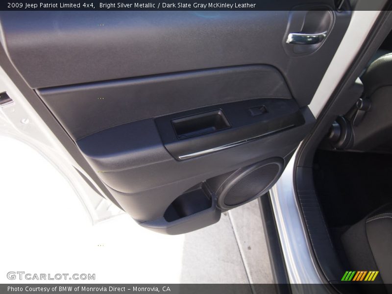 Bright Silver Metallic / Dark Slate Gray McKinley Leather 2009 Jeep Patriot Limited 4x4
