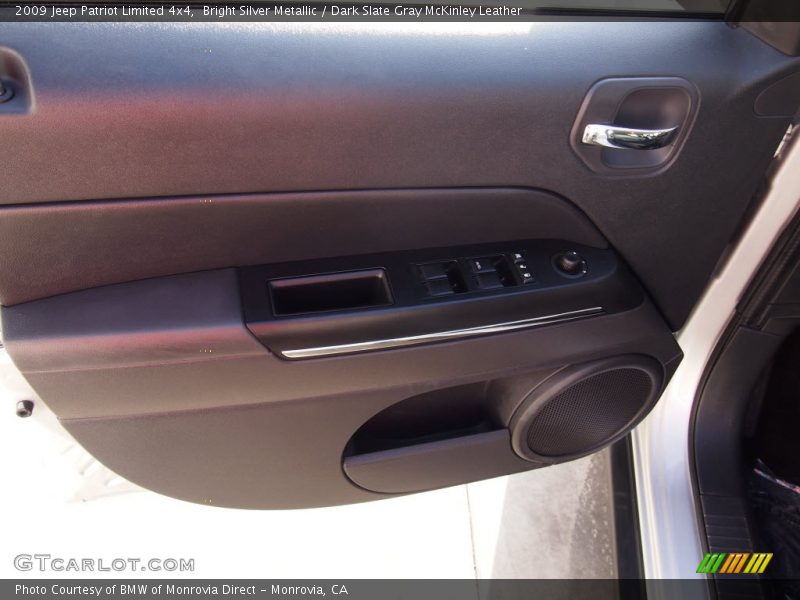 Bright Silver Metallic / Dark Slate Gray McKinley Leather 2009 Jeep Patriot Limited 4x4