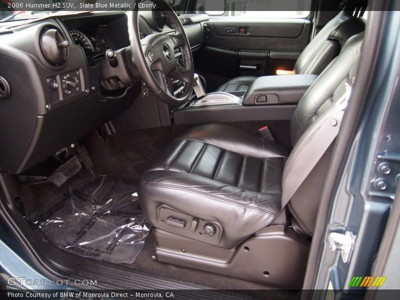 Front Seat of 2006 H2 SUV