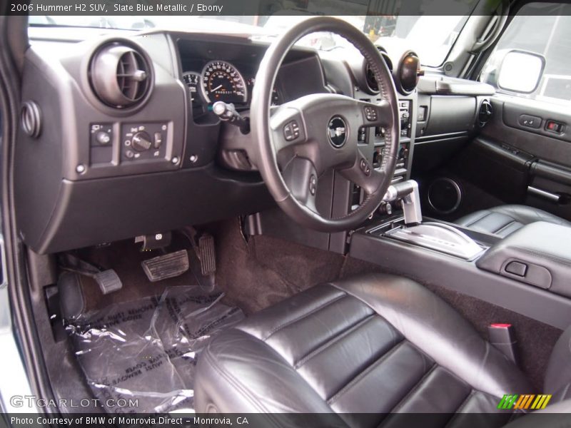Ebony Interior - 2006 H2 SUV 