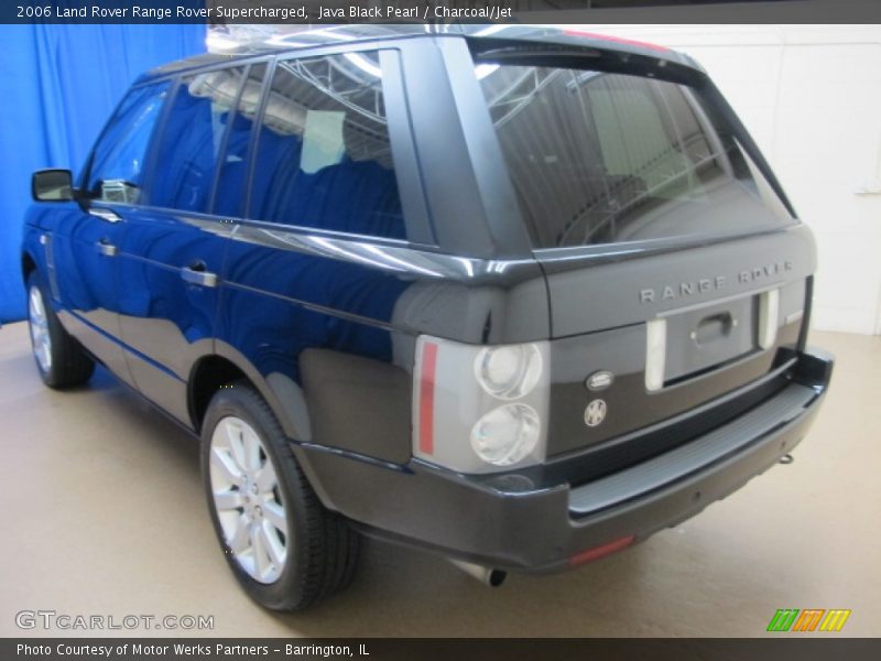 Java Black Pearl / Charcoal/Jet 2006 Land Rover Range Rover Supercharged