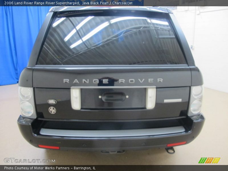 Java Black Pearl / Charcoal/Jet 2006 Land Rover Range Rover Supercharged