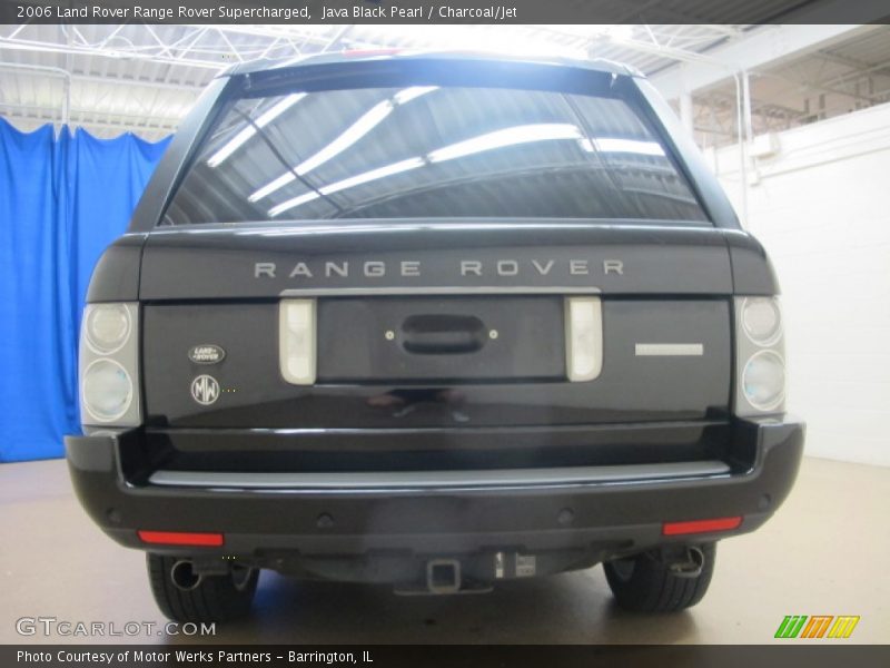 Java Black Pearl / Charcoal/Jet 2006 Land Rover Range Rover Supercharged