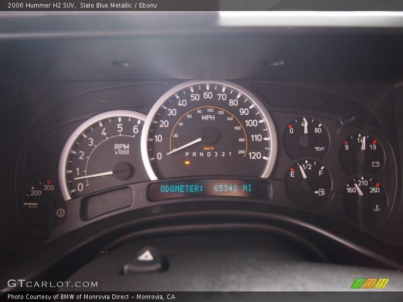  2006 H2 SUV SUV Gauges