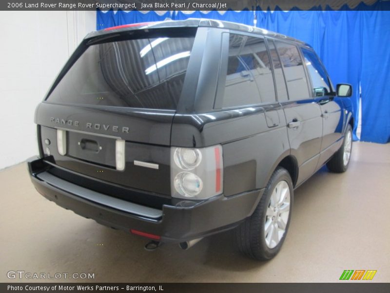 Java Black Pearl / Charcoal/Jet 2006 Land Rover Range Rover Supercharged