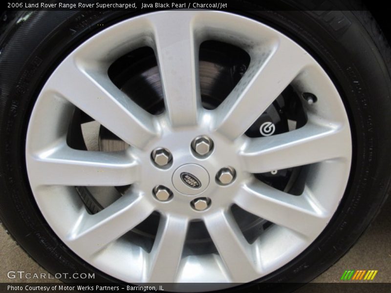 Java Black Pearl / Charcoal/Jet 2006 Land Rover Range Rover Supercharged