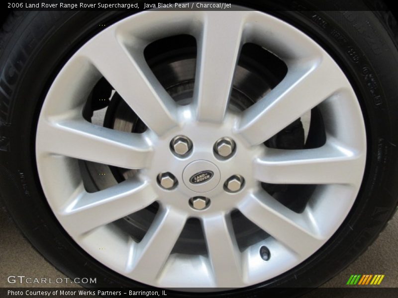 Java Black Pearl / Charcoal/Jet 2006 Land Rover Range Rover Supercharged