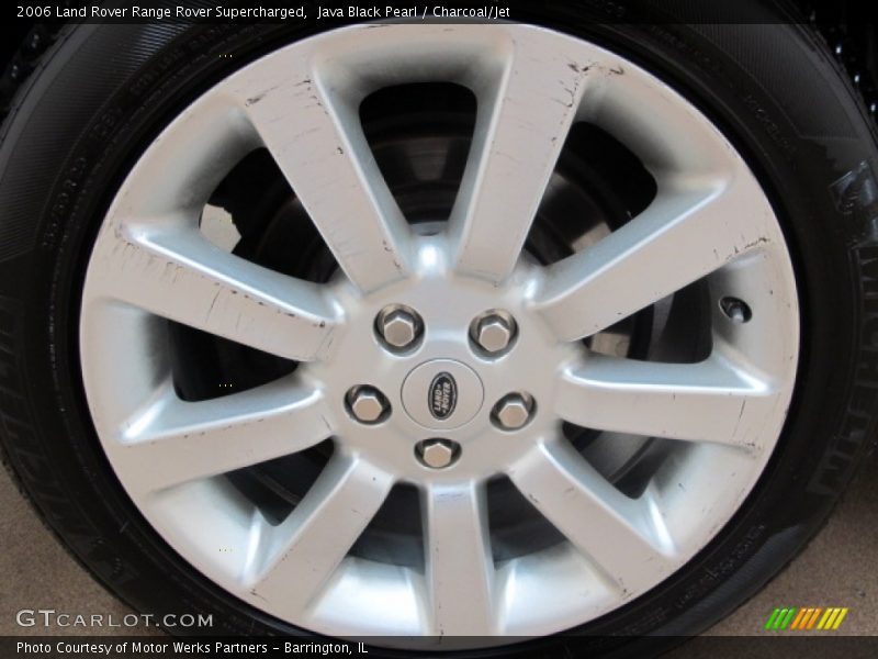 Java Black Pearl / Charcoal/Jet 2006 Land Rover Range Rover Supercharged