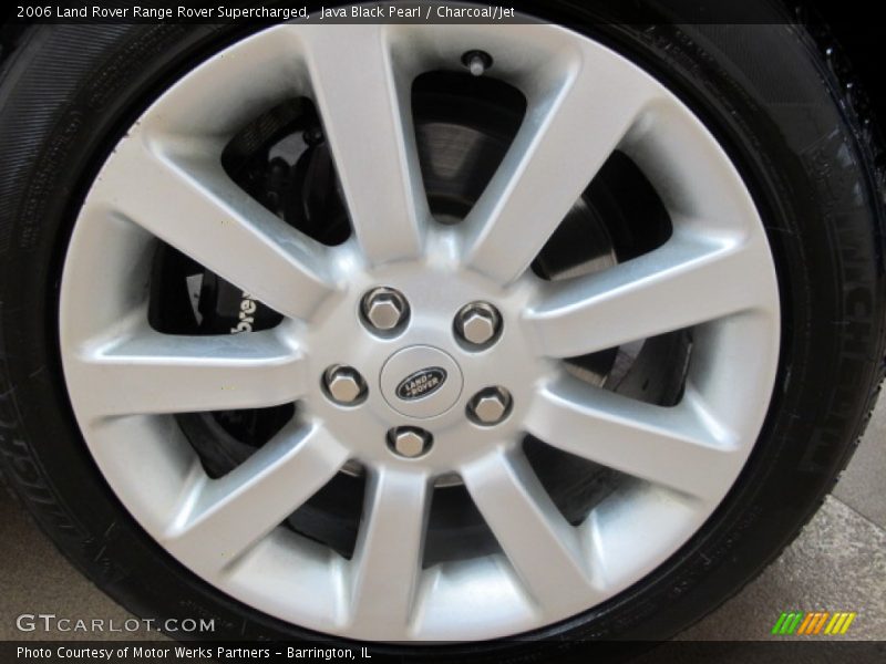 Java Black Pearl / Charcoal/Jet 2006 Land Rover Range Rover Supercharged