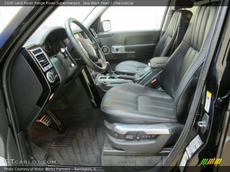 Java Black Pearl / Charcoal/Jet 2006 Land Rover Range Rover Supercharged