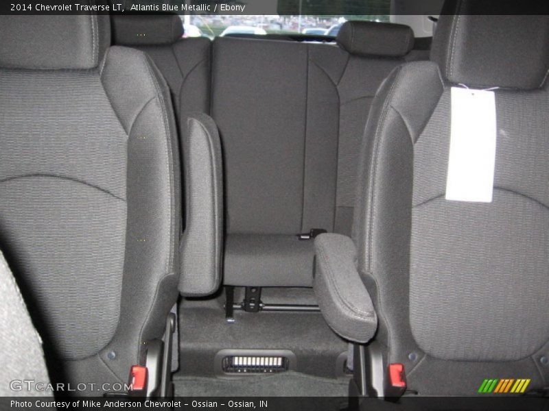 Atlantis Blue Metallic / Ebony 2014 Chevrolet Traverse LT