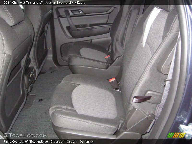 Atlantis Blue Metallic / Ebony 2014 Chevrolet Traverse LT