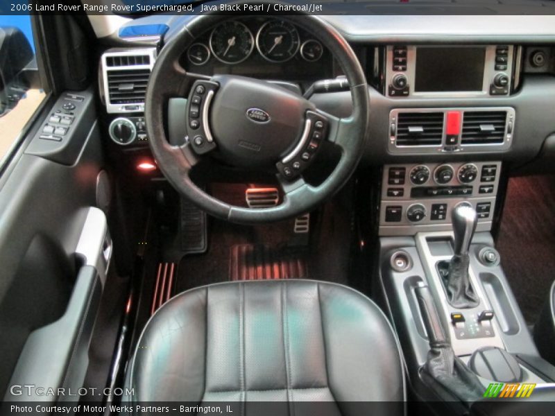 Java Black Pearl / Charcoal/Jet 2006 Land Rover Range Rover Supercharged