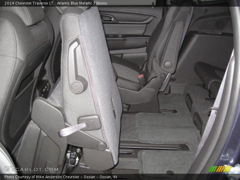 Atlantis Blue Metallic / Ebony 2014 Chevrolet Traverse LT
