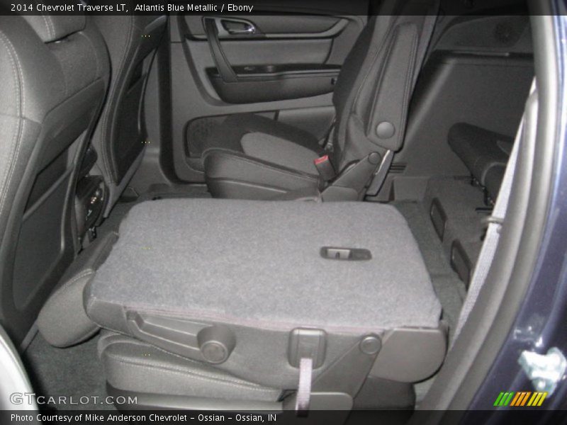 Atlantis Blue Metallic / Ebony 2014 Chevrolet Traverse LT