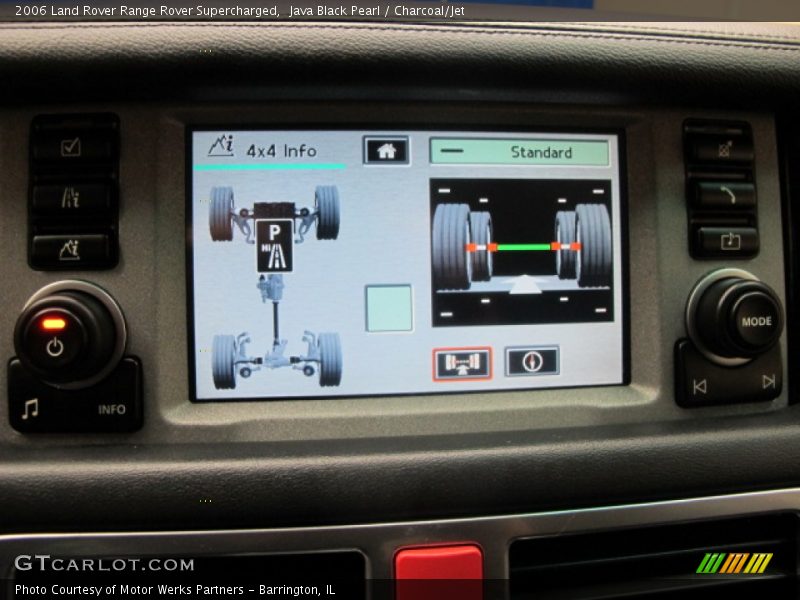 Java Black Pearl / Charcoal/Jet 2006 Land Rover Range Rover Supercharged