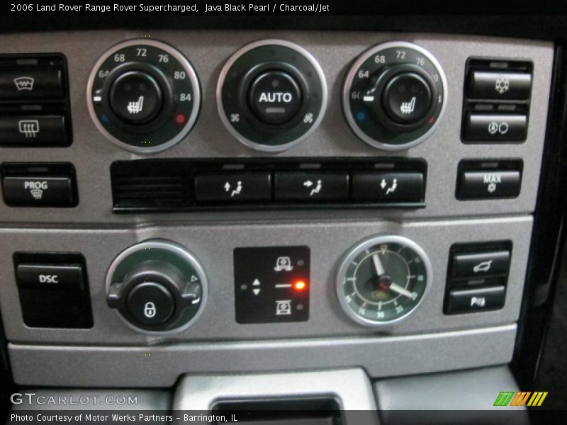 Java Black Pearl / Charcoal/Jet 2006 Land Rover Range Rover Supercharged