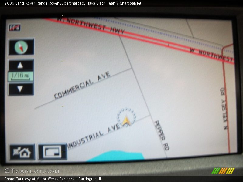 Java Black Pearl / Charcoal/Jet 2006 Land Rover Range Rover Supercharged