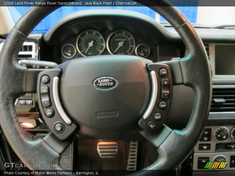 Java Black Pearl / Charcoal/Jet 2006 Land Rover Range Rover Supercharged