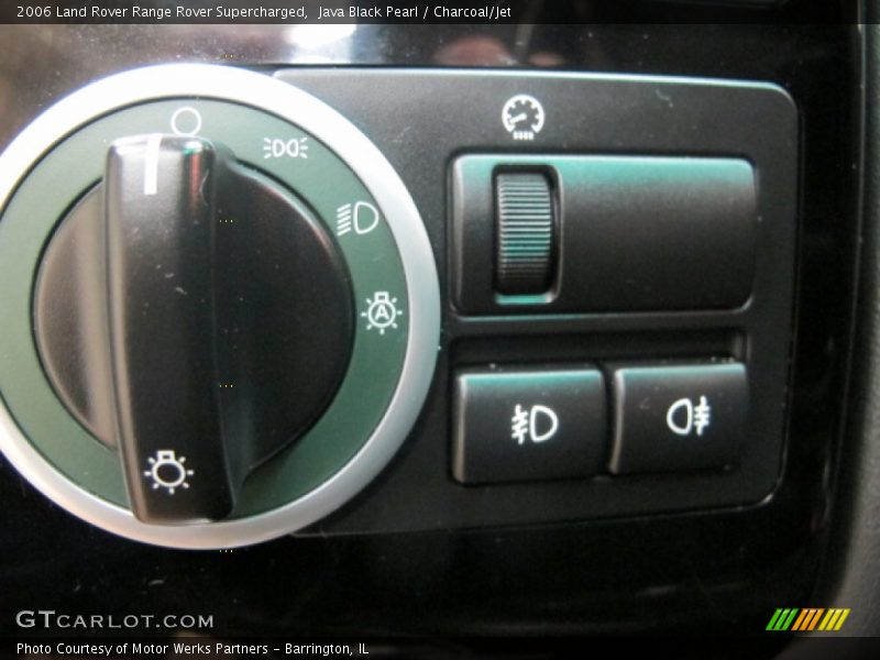 Java Black Pearl / Charcoal/Jet 2006 Land Rover Range Rover Supercharged