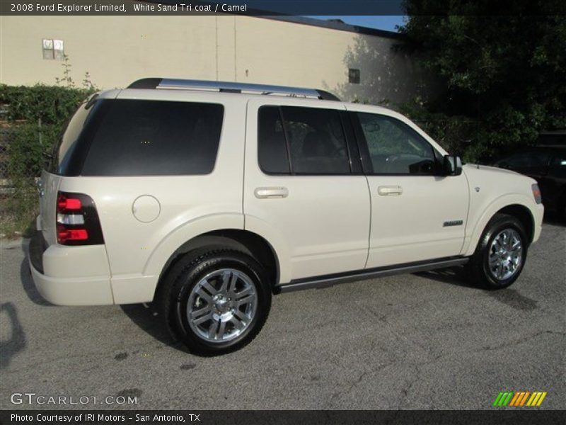 White Sand Tri coat / Camel 2008 Ford Explorer Limited