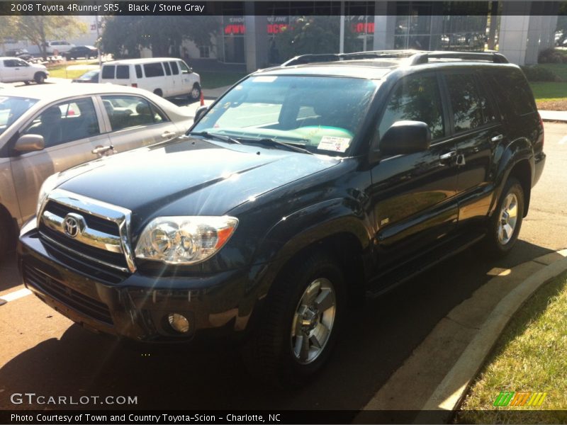 Black / Stone Gray 2008 Toyota 4Runner SR5