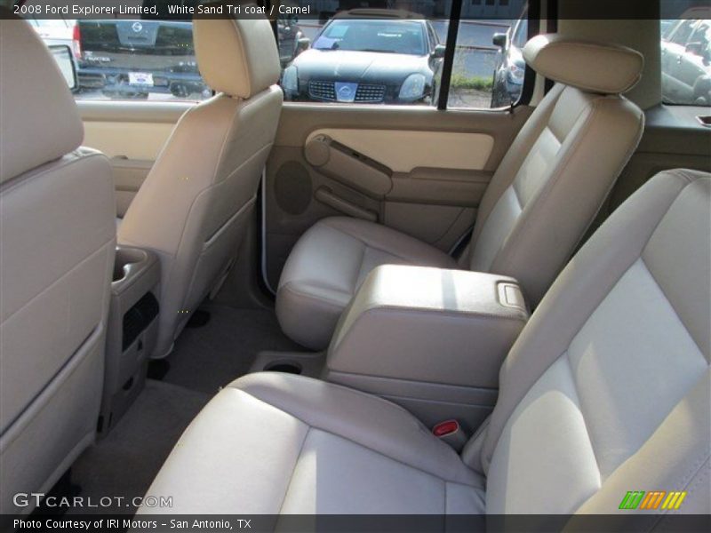 White Sand Tri coat / Camel 2008 Ford Explorer Limited