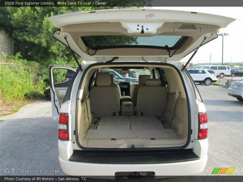 White Sand Tri coat / Camel 2008 Ford Explorer Limited