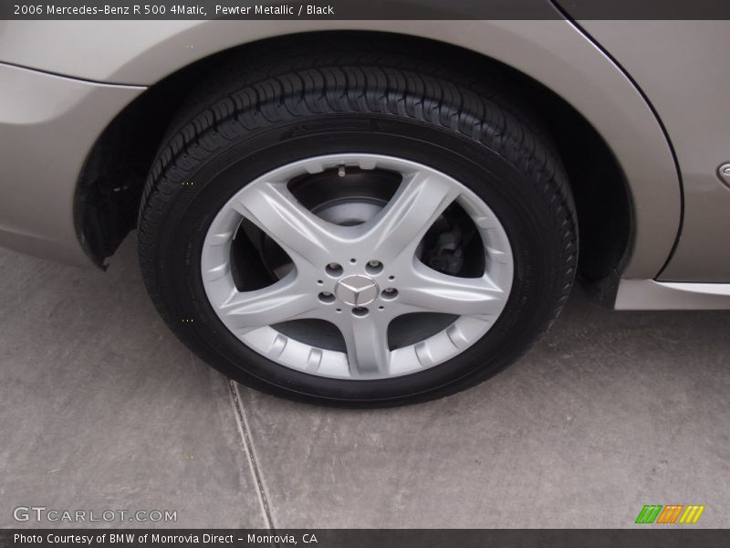 Pewter Metallic / Black 2006 Mercedes-Benz R 500 4Matic