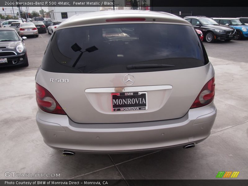 Pewter Metallic / Black 2006 Mercedes-Benz R 500 4Matic