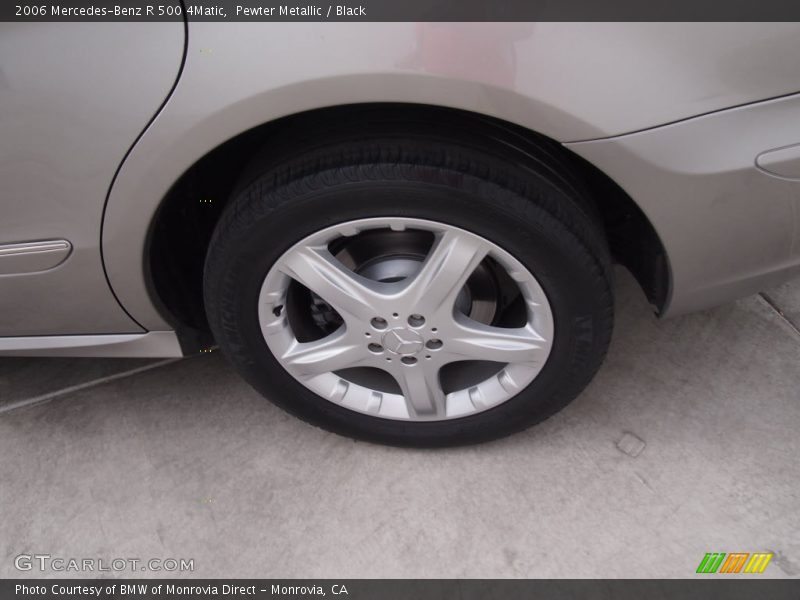 Pewter Metallic / Black 2006 Mercedes-Benz R 500 4Matic