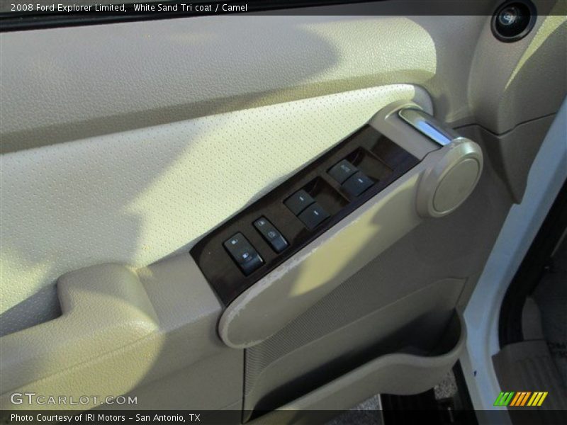White Sand Tri coat / Camel 2008 Ford Explorer Limited