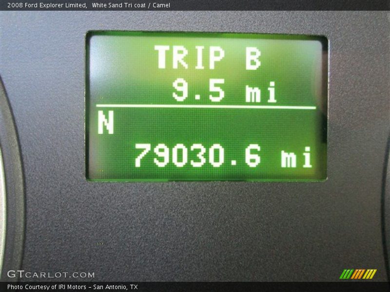White Sand Tri coat / Camel 2008 Ford Explorer Limited