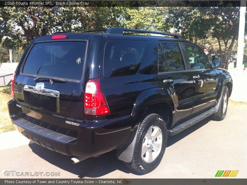 Black / Stone Gray 2008 Toyota 4Runner SR5