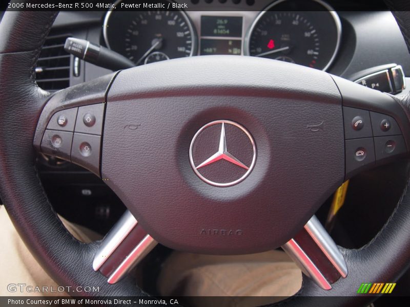 Pewter Metallic / Black 2006 Mercedes-Benz R 500 4Matic